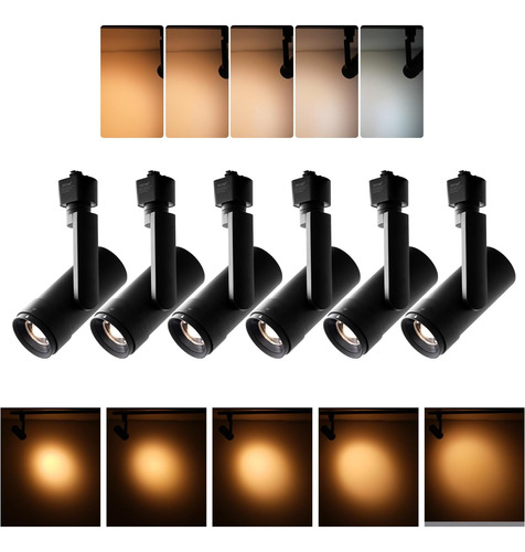 Cabezales Led Con Zoom Tipo H Regulables De 13.5 W Para Coci