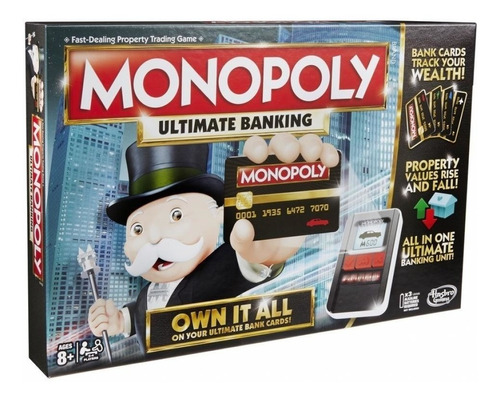 Jogo Tabuleiro Original Monopoly Ultimate Edition Da Hasbro