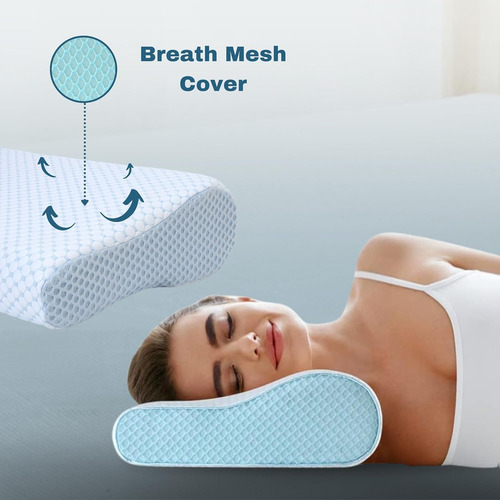 Almohadas De Espuma Viscoelástica, Almohada Para El Cuello P