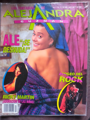 Revista Las Fantasias De Alejandra Guzman, Ricky Martin