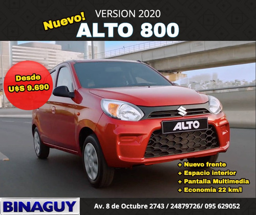 Suzuki Alto 800 Ga / 0 Km / Permuto Y Financio 100% 60 Meses