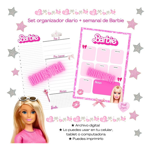 Planificador Barbie Digital 