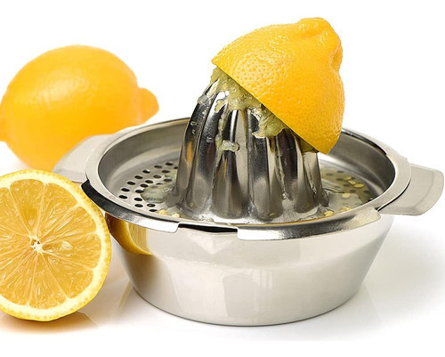 Exprimidor De Cítricos, Limón Y Naranja De Acero Inoxidable