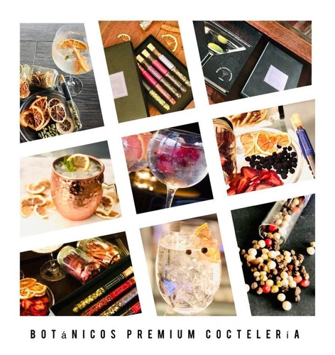 Kit Botánicos Premium Para Gin