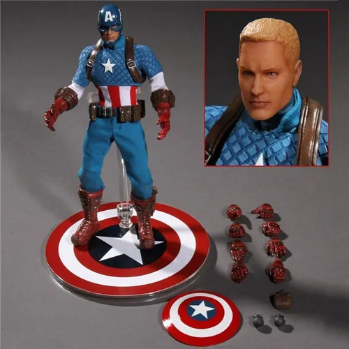 Captain America One:12 Collective Marvel Comics Mezco Captain America One:12 Collective Marvel Comics Mezco