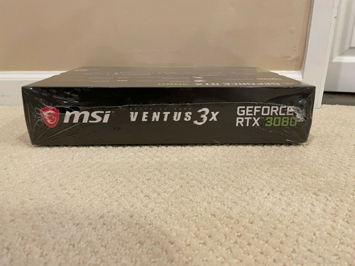 Imagen 3 de 4 de Msi Geforce Rtx 3080 Ventus 3x 10g Oc 10gb Gddr6x Graphics