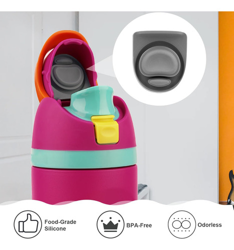 6 Tapones De Repuesto Compatibles Con Owala Freesip De 24 Oz