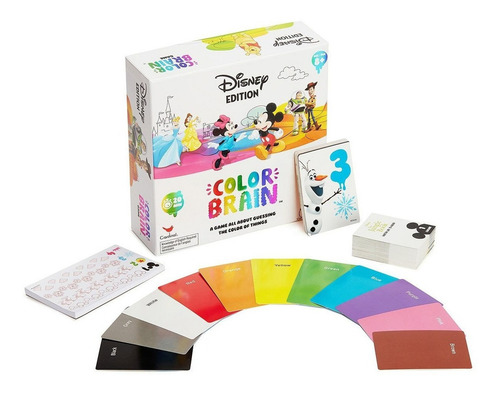 Juego De Mesa Color Brain Disney Spin Master 2-20 Jugadores (Usado)