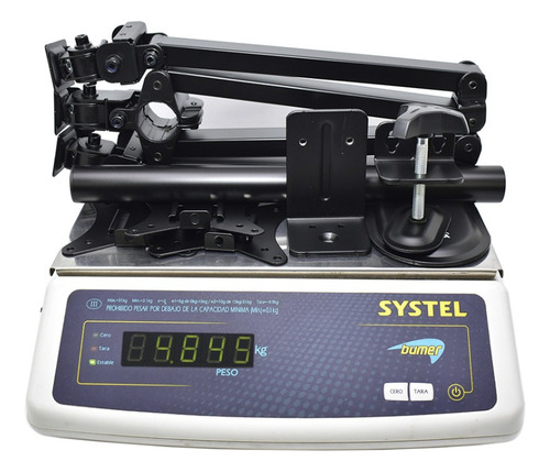 Soporte Para 3 Monitores De 17-27 Horizontal En Escritorio