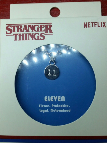 Collar Nuevo Original Eleven Stranger Things Netflix