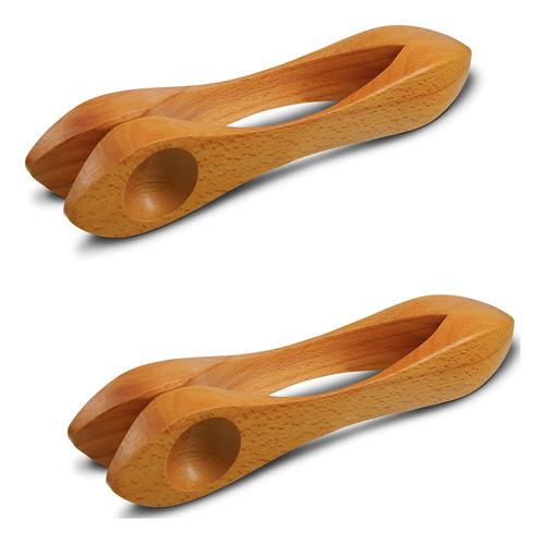 2 Cucharas Musicales De Madera, Instrumentos De Percusion Fo