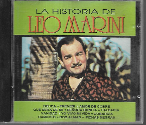 Leo Marini Album La Historia Sello Sono Sur Cd Importado