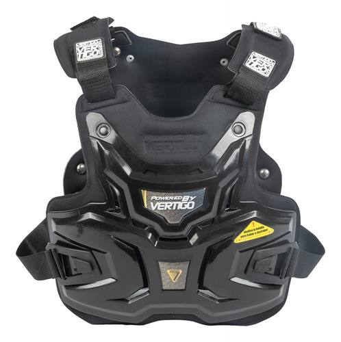 Pechera Enduro Motocross Sv1 Negro Vertigo