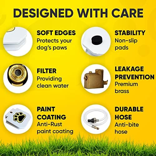 Fuente De Agua Potable Para Perros Al Aire Libre Para Perros