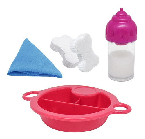 Imagem 4 de 10 de Cachorro Pet Shop Boneca Barbie Rookie Articulado Acessórios
