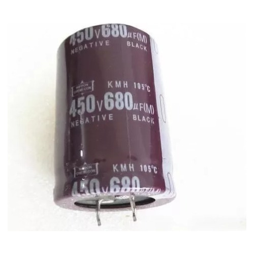 Condensador Capacitor Electrolítico 680uf X 450v Pelv