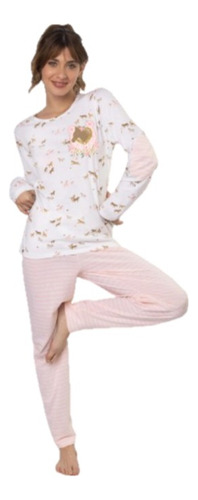 Pijama Mujer Invierno Mangas Largas So Cute So Pink 11699