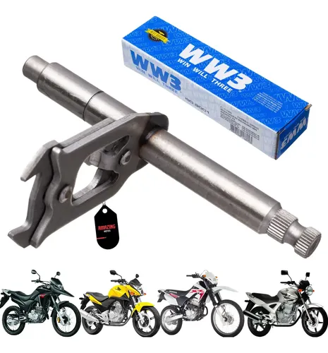 Eixo Seletor Cambio Cbx 250 Twister/tornado-cb 300r Xre 300