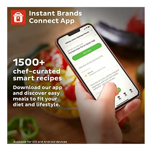 Instant Pot Ip-duo6, Olla De Presión 7 En 1, Programable,