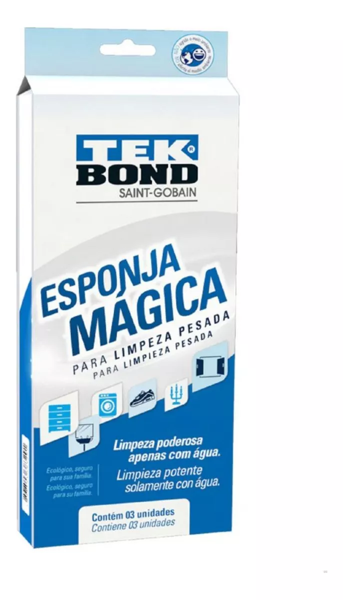 Segunda imagem para pesquisa de esponja magica tekbond