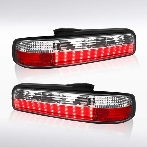 Luz Trasera Led Para Nissan 240sx S13 2dr Coupe Color Rojo