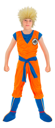 Disfraz Infantil Dragón Ball Z Goku Disfraz Carnavalito 