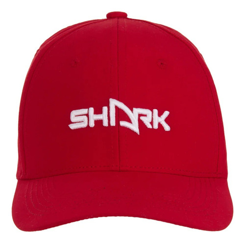 Boné Shark  Beach Tennis - Vermelho Com Logo Branco