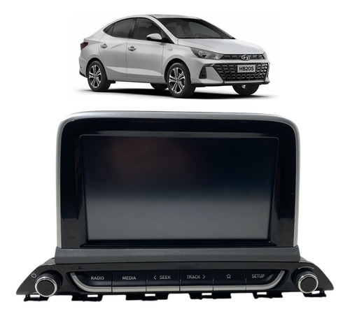 Multimidia Multifuncional Hyundai Hb20 Hb20s 2022 2025