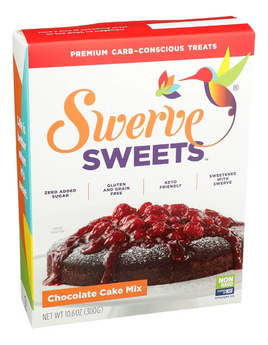 Swerve Sweets Chocolate Cake Mix 300 G