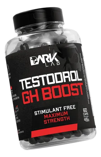 Testo Precursor Gh Booster Dark Lab 60 Capsulas Sabor Sem sabor