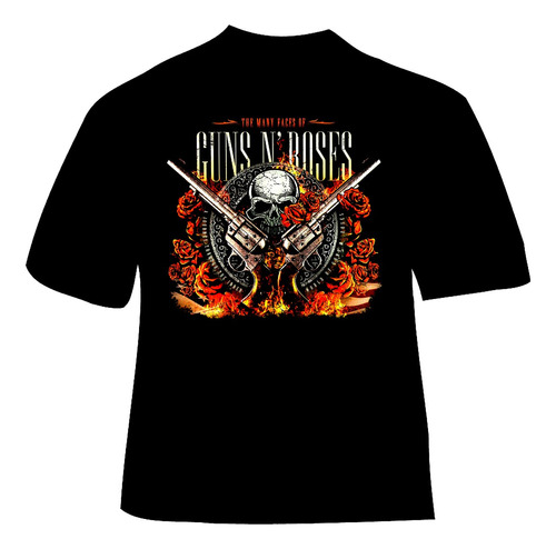 Polera Guns N' Roses - Ver 10 - Logo