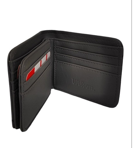Imagen 2 de 3 de Billetera Hombre Wilson Doble Compartimiento Billetes Denim