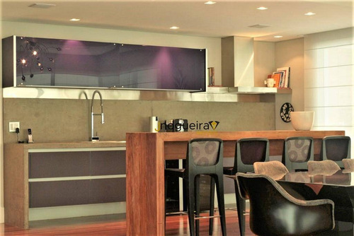 Imagem 6 de 30 de Apto Com 4 Dormitórios -suítes, Decorado E Mobiliado, À Venda, 385 M² Por R$ 7.000.000 - Campo Belo - São Paulo/sp - Ap14022