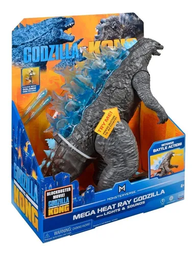 Godzilla Vs Kong Electronica Gigante Con Luz Sonido Y Rayo