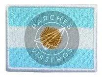 Comprar Parches Viajeros Premium Argentina Termoadhesivos Bordados 
