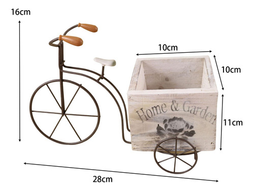Maceta Para Bicicleta, Maceta Para Bonsái, Maceta Creativa,