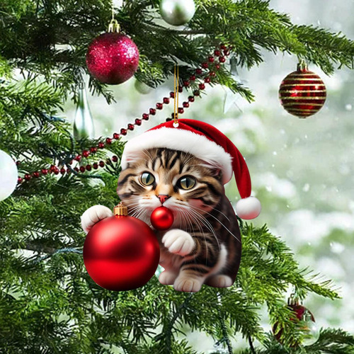 6 Accesorios Navideños Para Mascotas, Decoración 6 Piezas