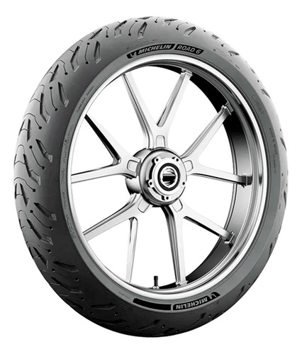 Pneu Michelin 120/70 Zr19 M/c 60w Road 6 F Tl + Válvula