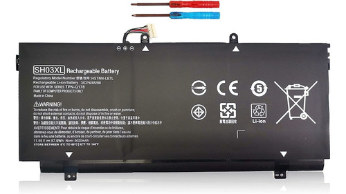 Bateria Para Hp Spectre X360 Convertible 13-ac0xx 13-ac023dx
