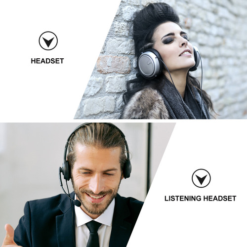 Set De Almohadillas De Repuesto Negras Para Auriculares