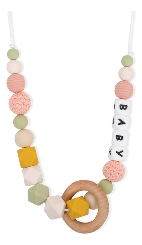 Collar De Lactancia Materna Para Mamás, Joyería De Silicona