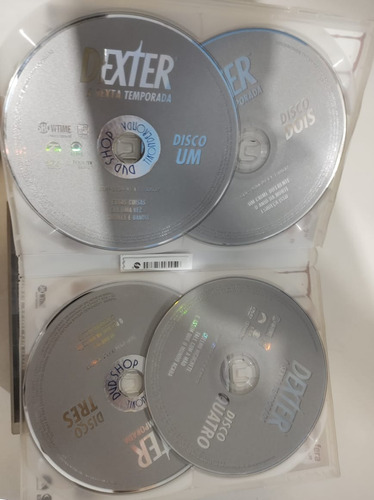 Box Dvd Dexter Temporadas 2,3,4,5,6 E 8 (Usado)