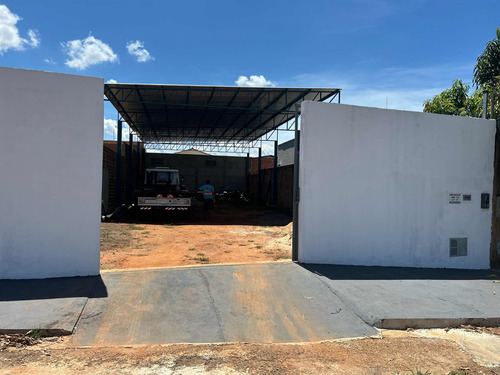 Ágio Lote Mais Galpão Com Luz E Água Todo Fechado