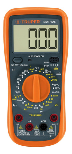 Multimetro Digital Profesional Automotriz Truper (10403)