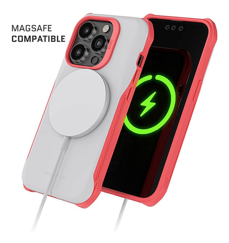 . Funda Ghostek Exec Para iPhone 14 Pro Max Rosa Con Porta