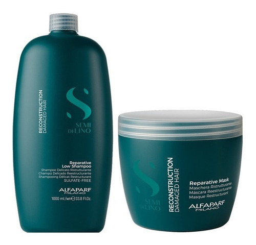 Shampoo 1l + Máscara 500ml - Reconstrucción Alfaparf