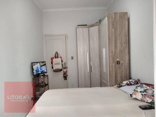 Imagem 11 de 26 de Apartamento Com 1 Dormitório À Venda Por R$ 169.990,00 - Centro - São Vicente/sp - Ap0354