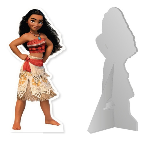 Princesa Moana Figura Decoración Fiesta Cumpleaños  