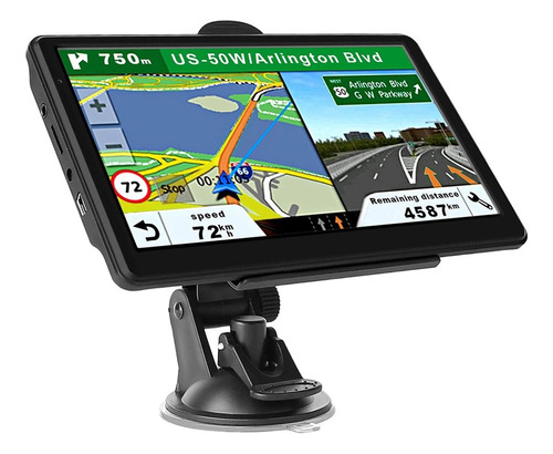 Gps Automotriz Con Pantalla De 7 Pulgadas De 8 Gb