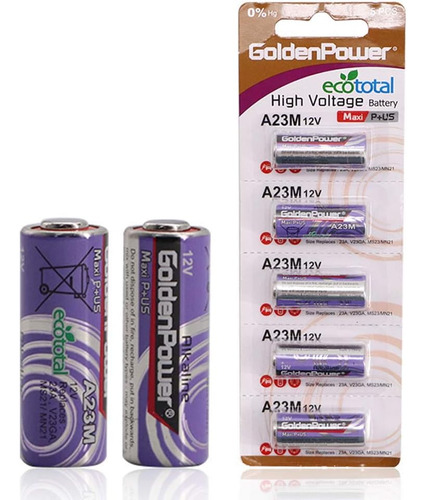 Golden A23m 12v Alkaline Battery Maxi Plus Incredibly S...
